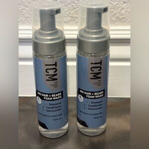 3N1 Hair + Beard Foam Wash, Shampoo & Conditioner for 7.5 fl oz (Pack of 2)